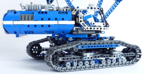 Lego Technic 42042 Grue treillis sur chenilles