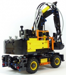 Lego Technic 42053 Pelle sur pneus Volvo EW160E