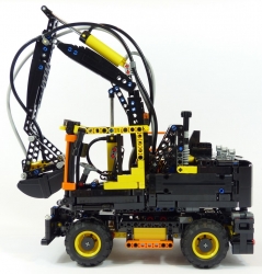 Lego Technic 42053 Pelle sur pneus Volvo EW160E