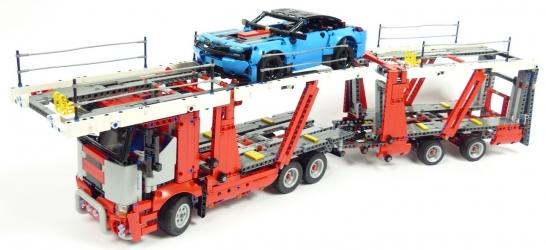 Lego Technic 42096 Transporteur de voitures