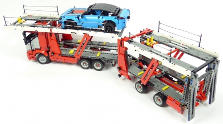 Lego Technic 42096 Transporteur de voitures