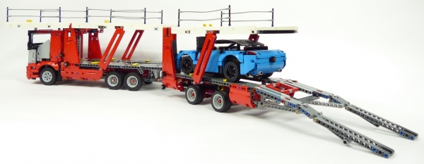 Lego Technic 42096 Transporteur de voitures