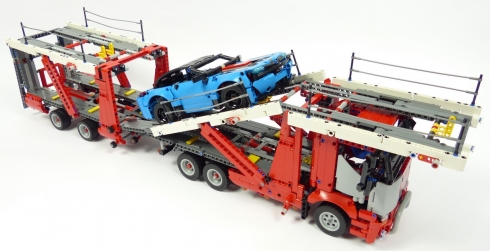 Lego Technic 42096 Transporteur de voitures