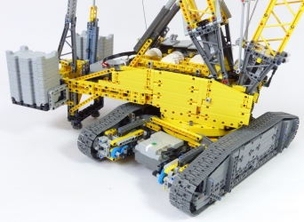 Lego Technic 42146 Grue treillis sur chenilles Liebherr LR 13000