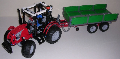 Lego Technic 8063 Tracteur avec remorque