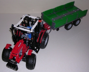 Lego Technic 8063 Tracteur avec remorque