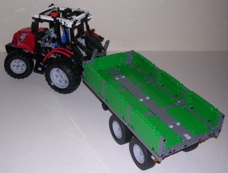 Lego Technic 8063 Tracteur avec remorque