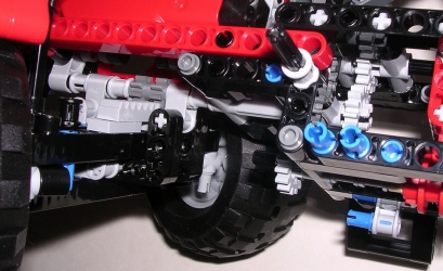 Lego Technic 8063 Tracteur avec remorque