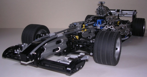 Lego Technic 8458 Formule 1 Silver Champion