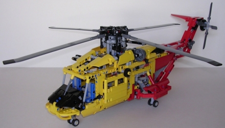 Lego Technic 9396 Helicoptere de secours