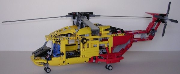 Lego Technic 9396 Helicoptere de secours