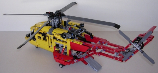 Lego Technic 9396 Helicoptere de secours