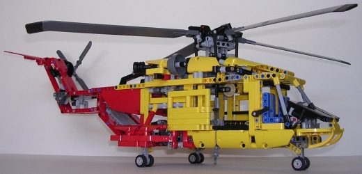 Lego Technic 9396 Helicoptere de secours