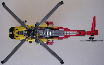 Lego Technic 9396 Helicoptere de secours