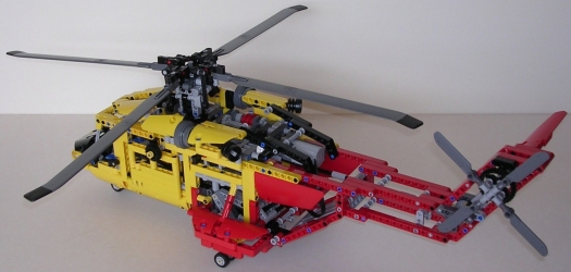 Lego Technic 9396 Helicoptere de secours