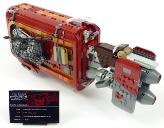 Lego Star Wars UCS ST25 Rey's Speeder