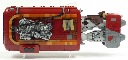 Lego Star Wars UCS ST25 Rey's Speeder