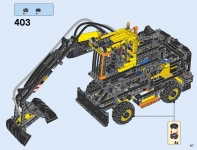 Pelle sur pneus Volvo EW160E #42053