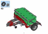 Tracteur avec remorque #8063